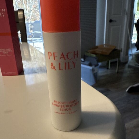 Peach & Lily Rescue Party Barrier Restore Serum Full Size 30ml/1oz NIB - Picture 3 of 7